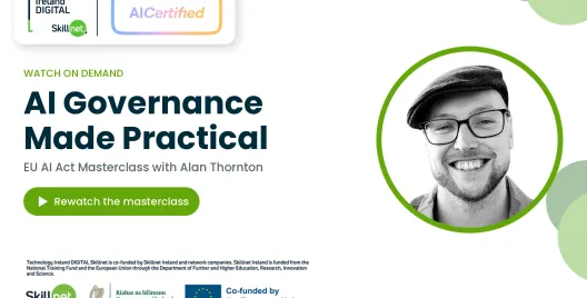 AI Governance Made Practical - Rewatch the masterclass visual